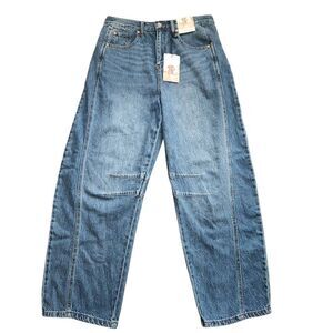 Sincerely Jules Jeans 5/27 Womens 4 Slim Barrel Boho Medium Wash